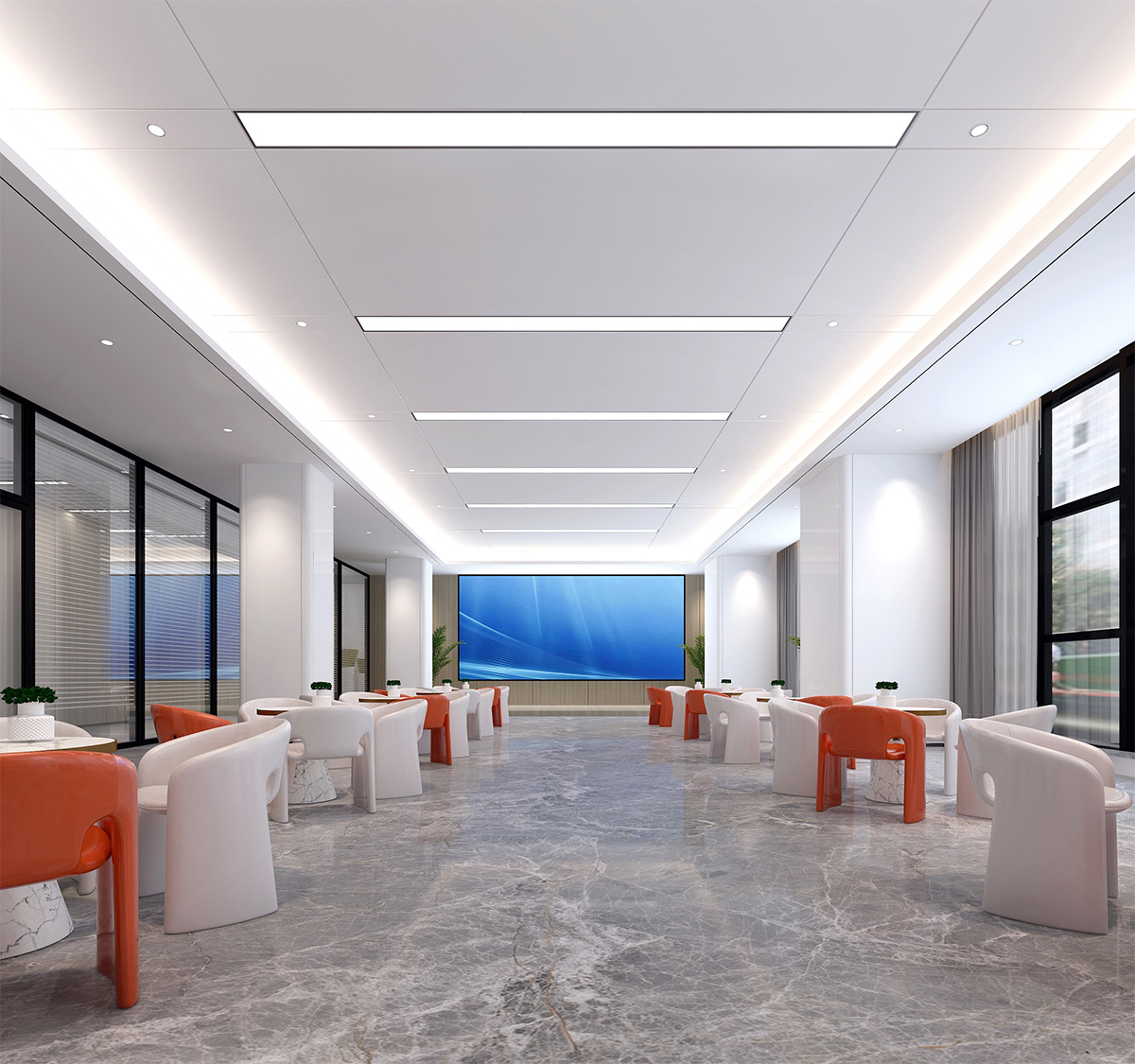 二層交流沙龍區(qū)